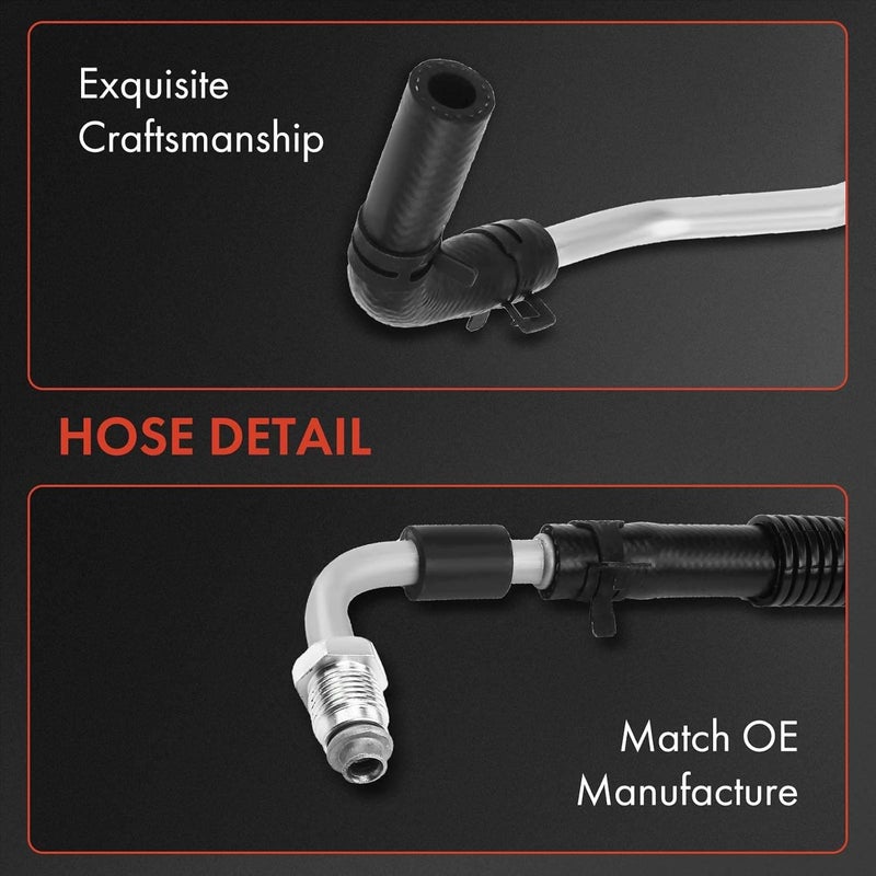 A-Premium Power Steering Hose Return Hose Line Assembly Compatible with Chevrolet Corvette 2005-2013 From Gear - Image 5